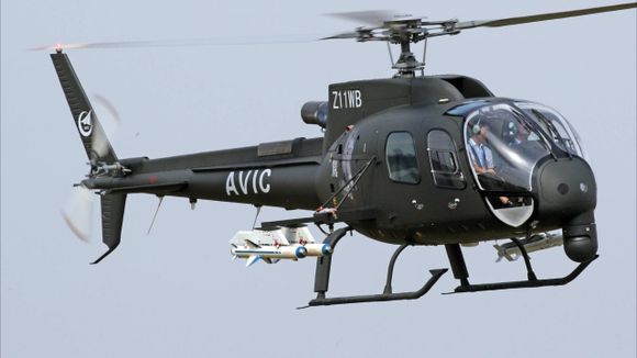 China: el helicóptero ligero AVIC Z-11WB, pronto a entrar en servicio