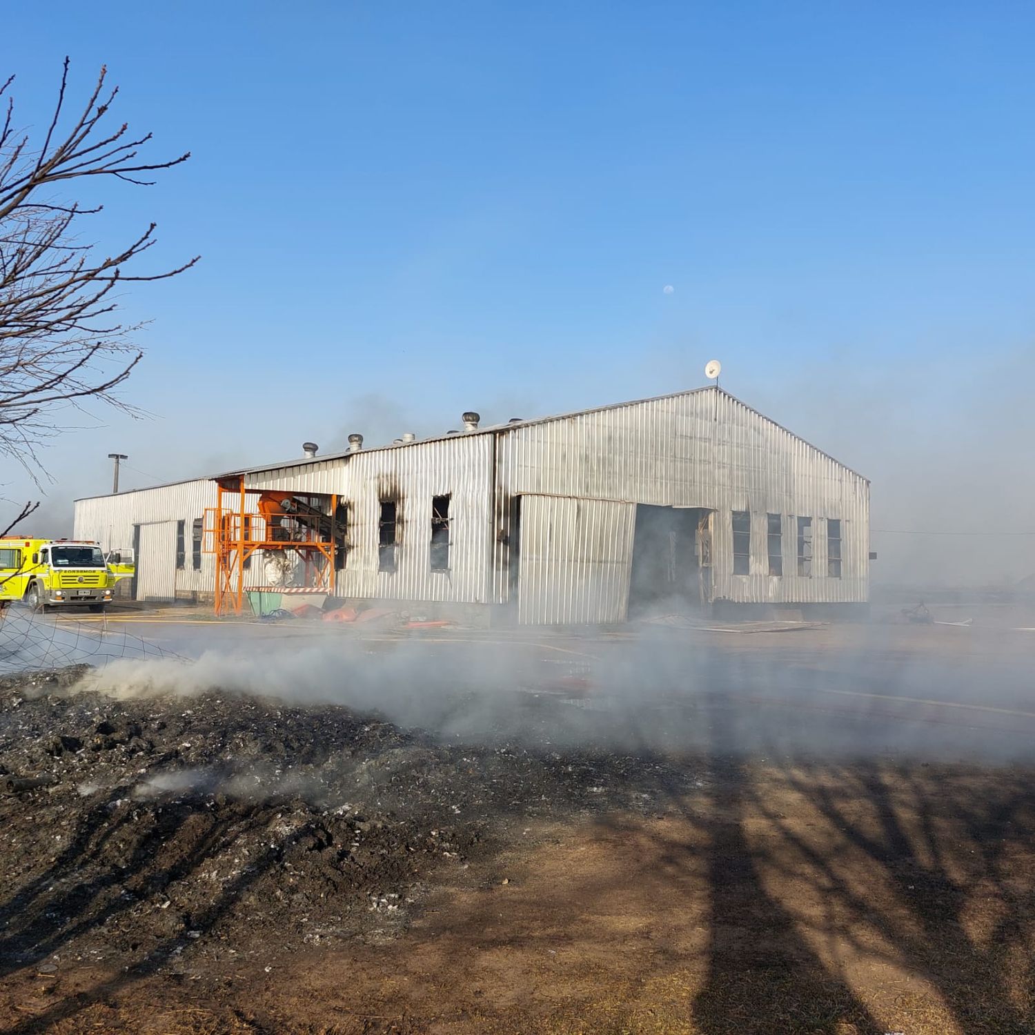 Pérdidas totales: se incendió la Planta de Tratamiento de Residuos de Venado Tuerto