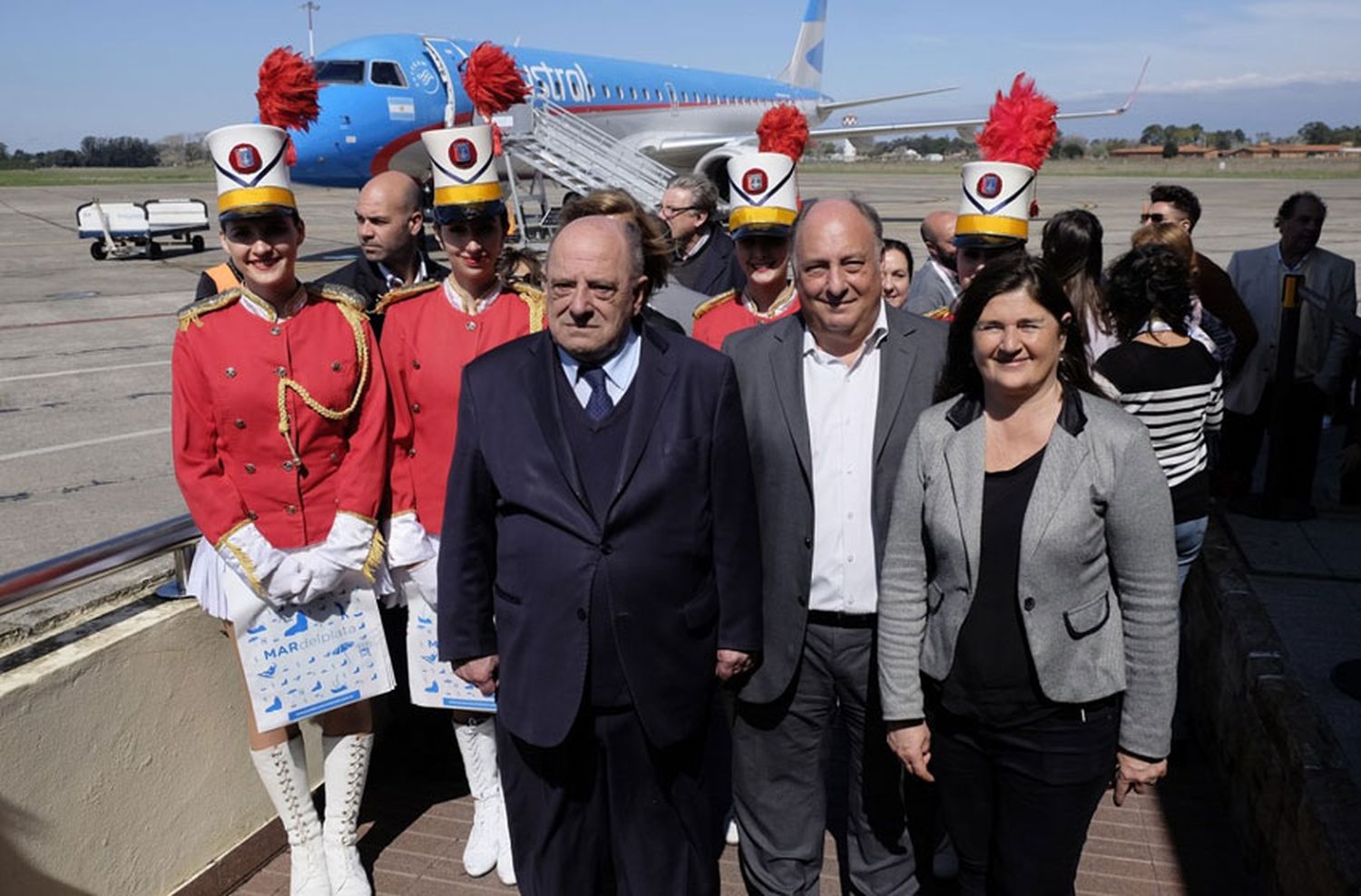 Arribó a Mar del Plata el primer vuelo proveniente de Córdoba