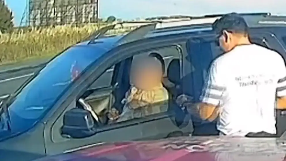 Un episodio de alto riesgo vial se registró en la Ruta Provincial 74.