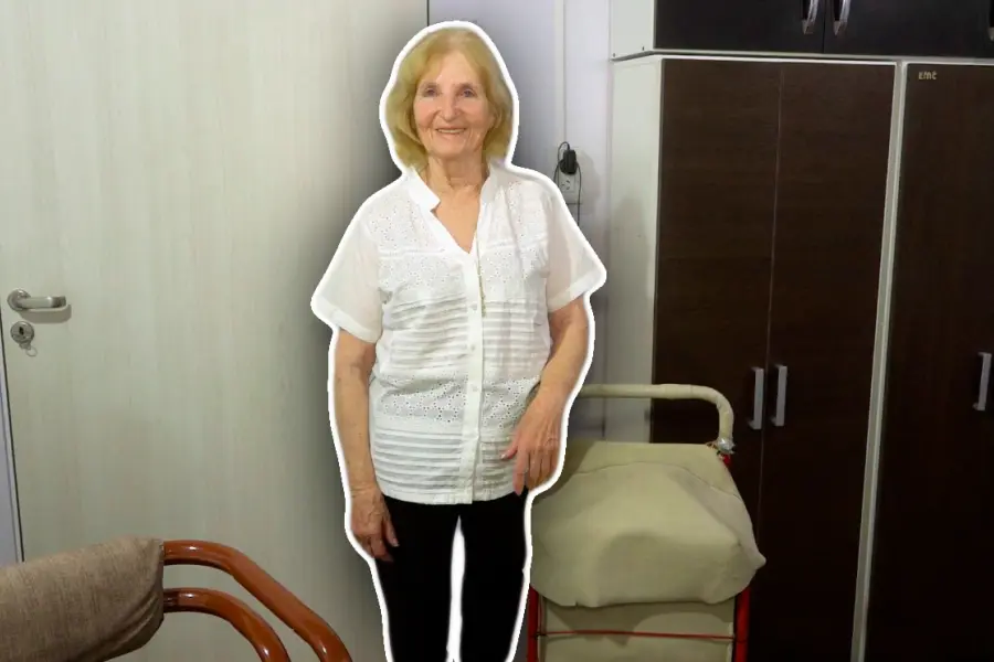 Mirta, la vendedora ambulante de Rafaela de 80 años: “Siempre luché y salí adelante, con mucho sacrificio pero con alegría”