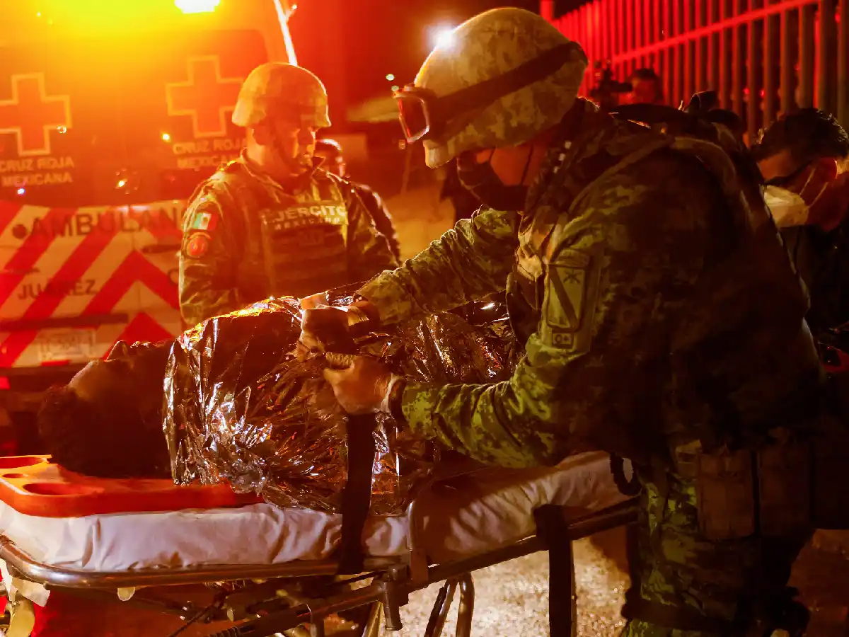 Arrestan a cinco personas por la muerte de 39 migrantes en Ciudad Juárez