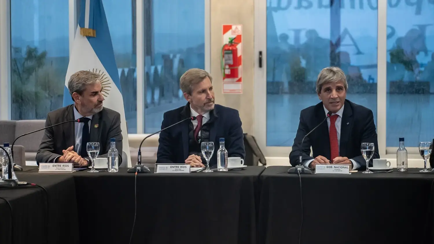 Frigerio recibió a Caputo y afirmó: “Estamos en condiciones de escribir el próximo capítulo del pacto fiscal”