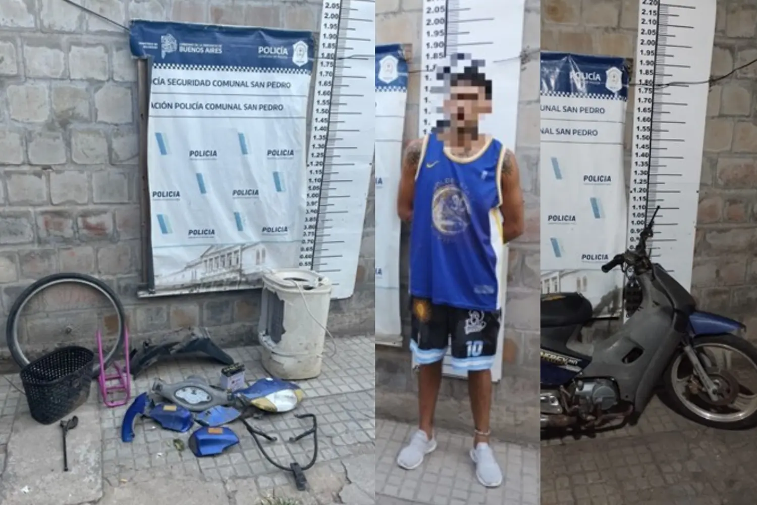 Los elementos recuperados habían sido robados el 15 de enero.