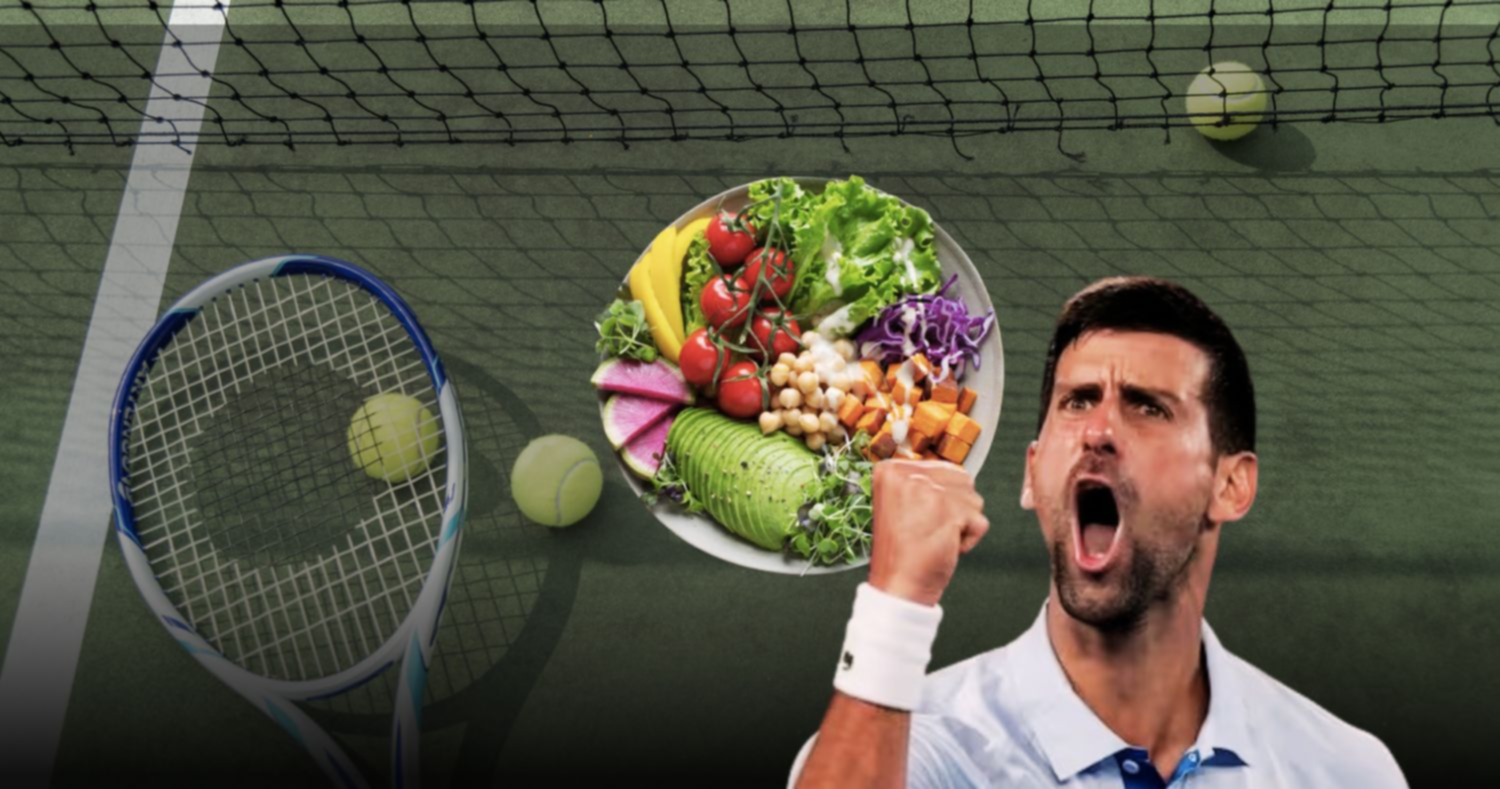 Esta es la dieta que Novak Djokovic hizo para ser un tenista estelar