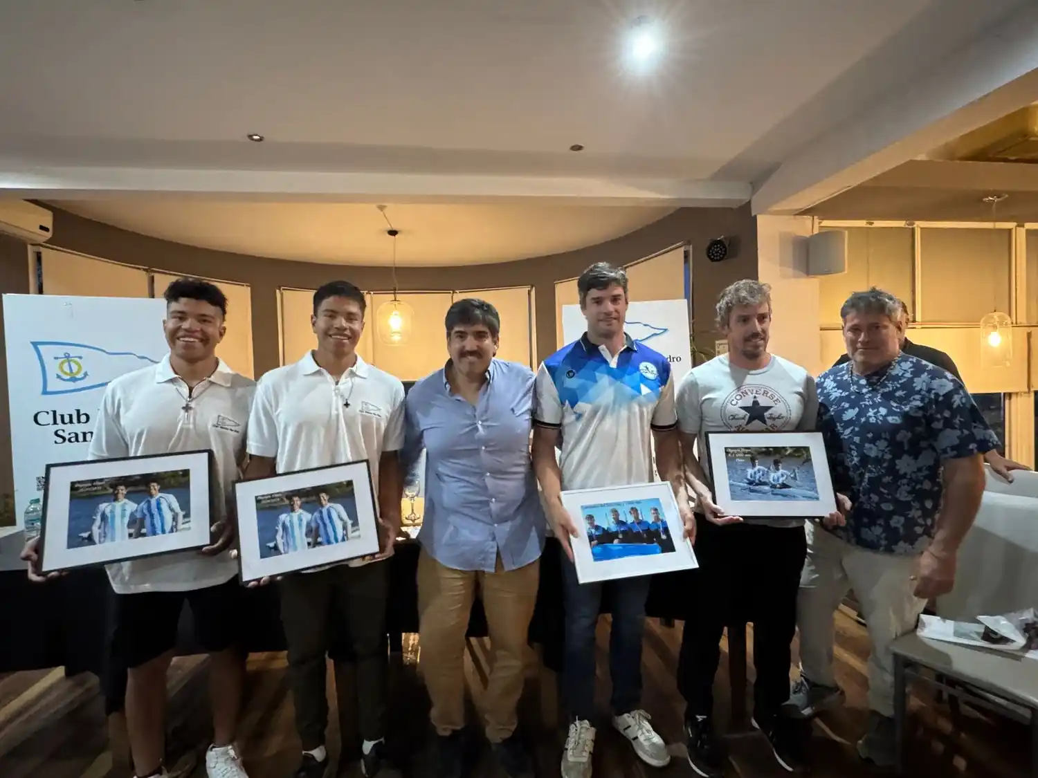 Náutico reconoció a sus palistas.