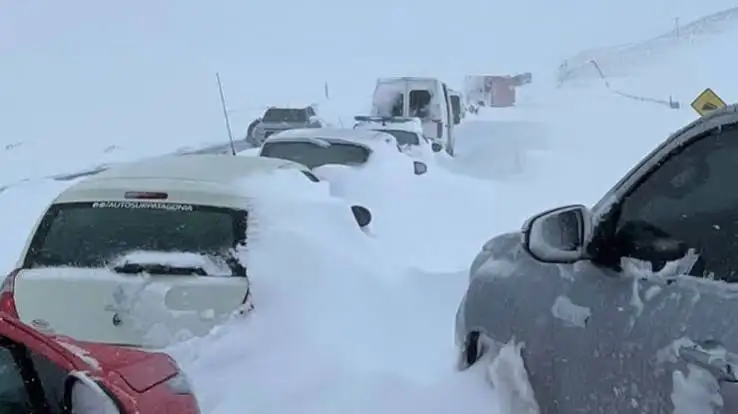 Temporal de nieve.