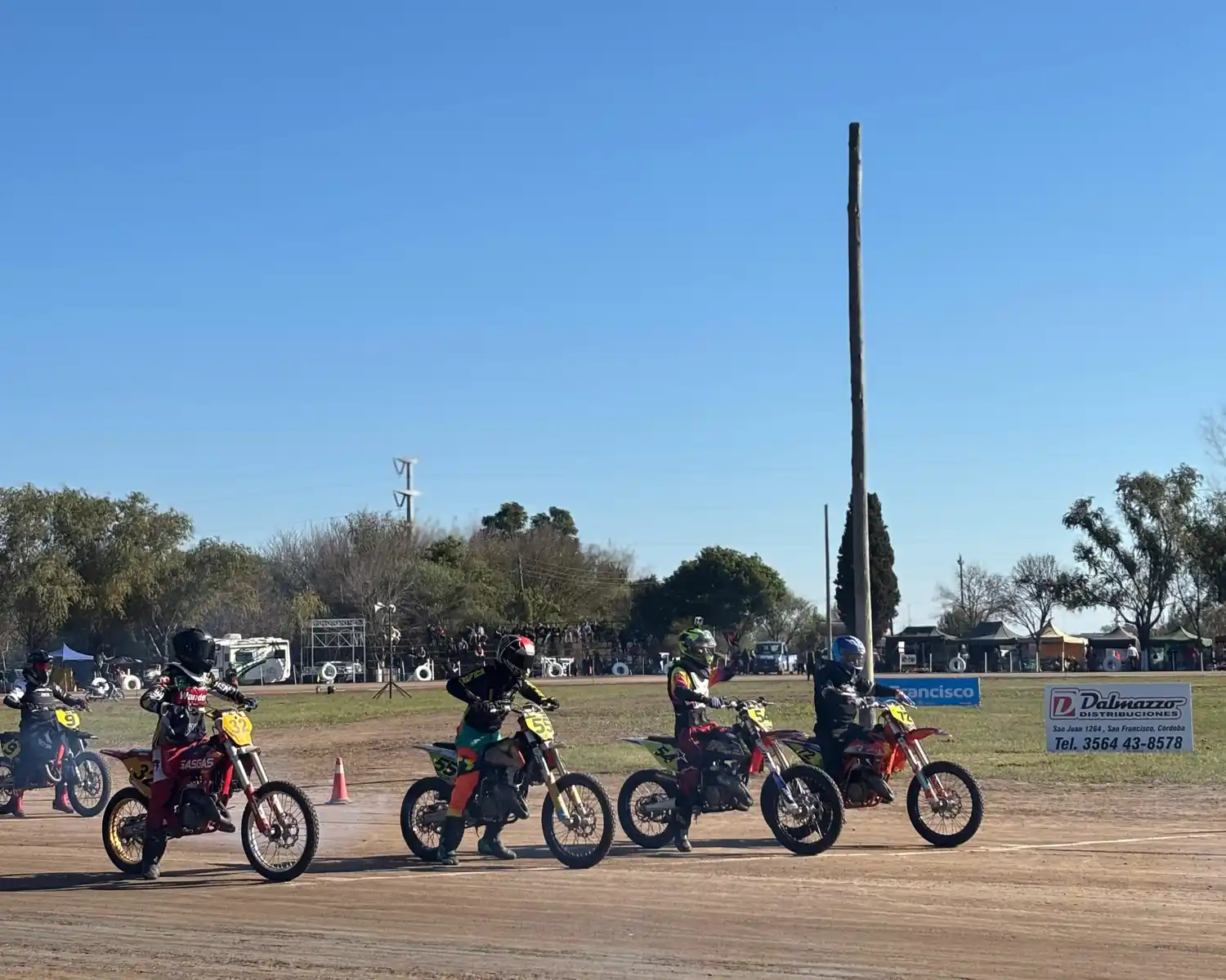 El Certamen Argentino de Motociclismo aceleró en San Francisco.