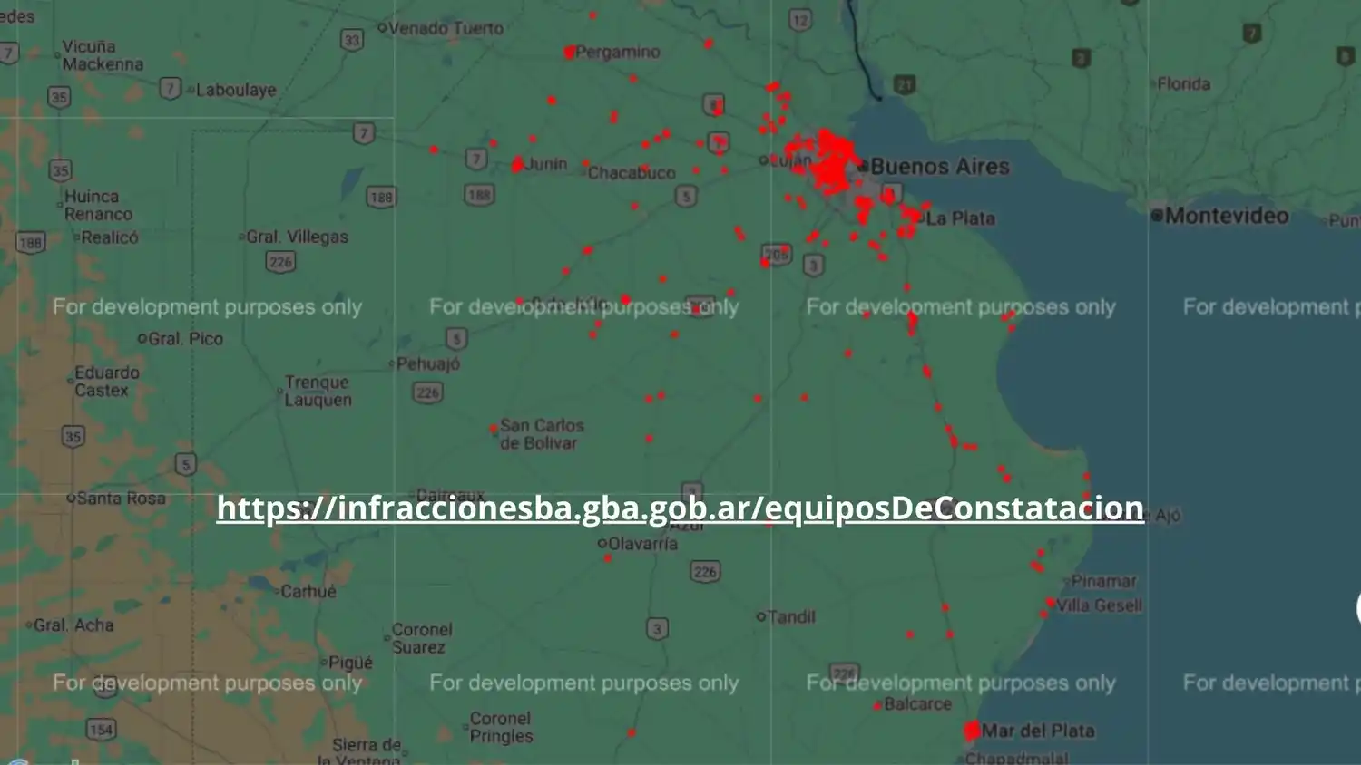 Fotomultas provincia