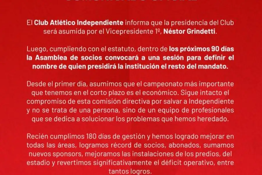Twitter Independiente