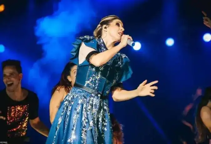 Flor Bertotti contó con una invitada de lujo en el octavo show de Floricienta