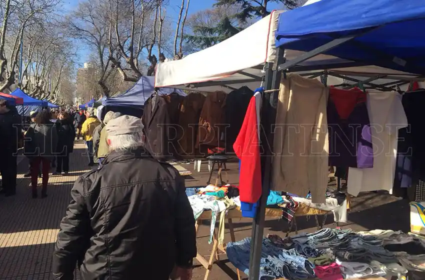 Se realizó un nuevo operativo en la feria de Plaza Rocha