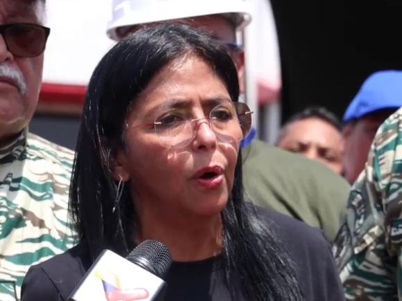 "Les va a ir muy mal": la amenaza de Delcy Rodríguez ante el despliegue militar de EE. UU.
