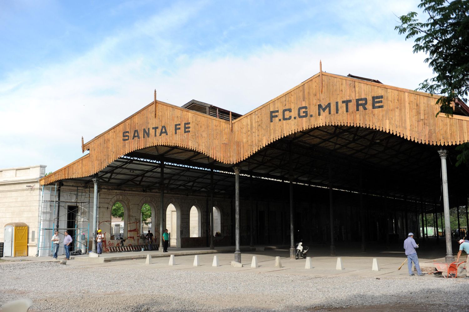 Se inaugura la puesta en valor de la Estación Mitre