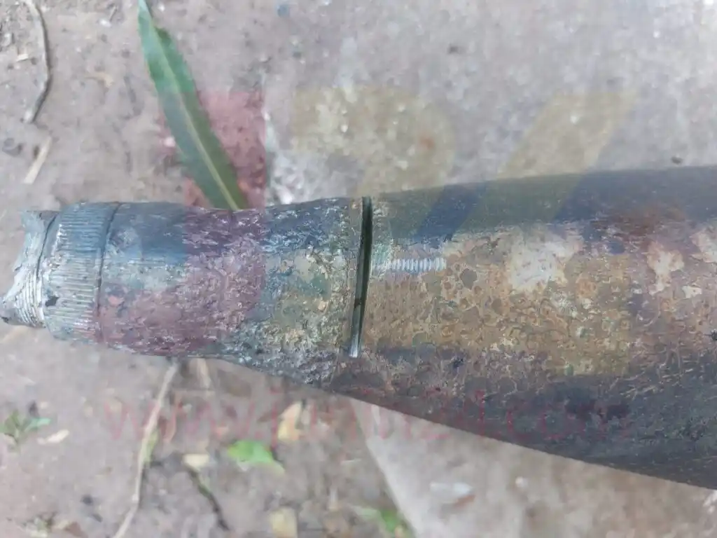 Vedia: Cortaba con una amoladora un explosivo y murió por la detonación