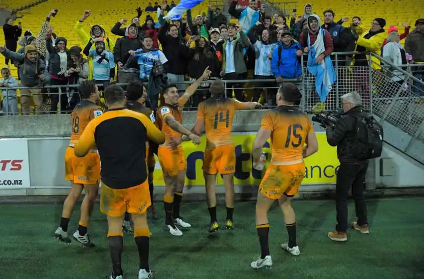 Triunfazo histórico de Jaguares sobre Hurricanes en Wellington