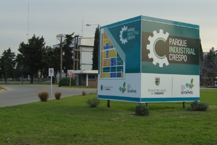 La actividad industrial en Crespo representa el 22,91% del producto bruto local