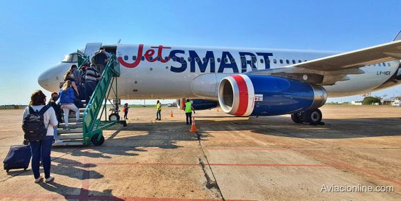 Jetsmart crece pero muestra números de ocupación por debajo del promedio