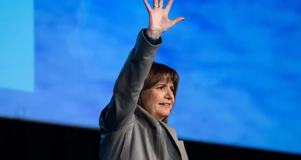 Patricia Bullrich, candidata presidencial de Juntos por el Cambio (JxC).
