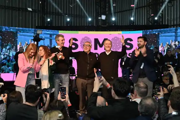 Elecciones bonaerenses: Julio Zamora cerró la campaña de Somos, junto a Schiaretti y Randazzo