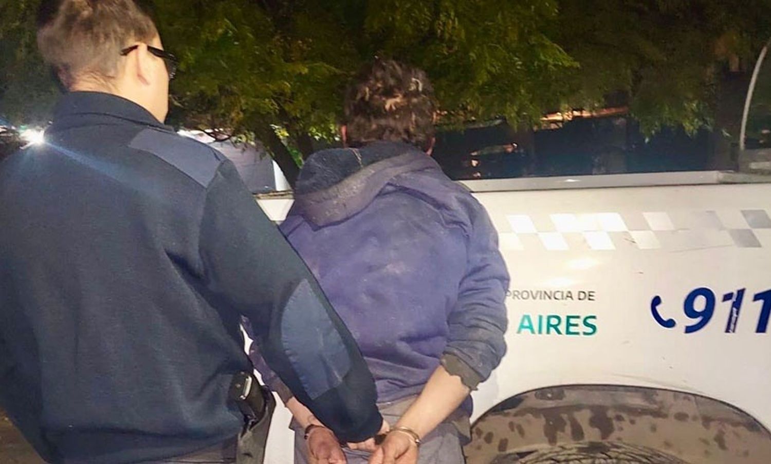 El joven fue detenido