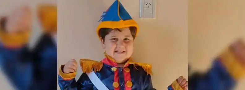 Un niño entrerriano tematizó su cumpleaños con San Martín: "Es su superhéroe"