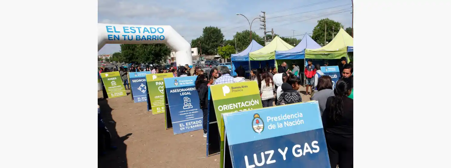 "El Estado en tu barrio" llegó al barrio El Martillo