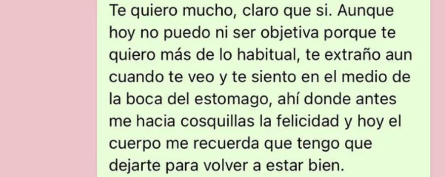 Lo dejaron por WhatsApp, y el chat se volvió viral por su respuesta
