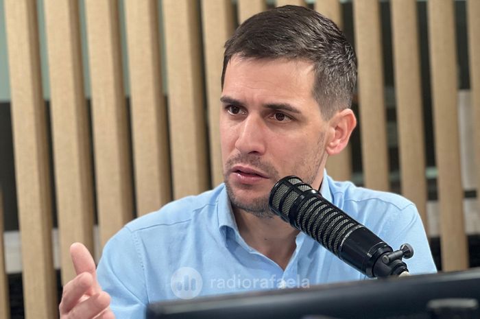 Leonardo Viotti, intendente de Rafaela | Crédito: RADIO RAFAELA