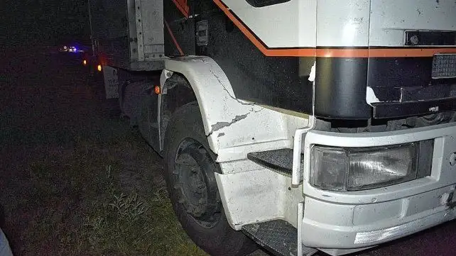 Ceibas: murió un hombre atropellado por un camión