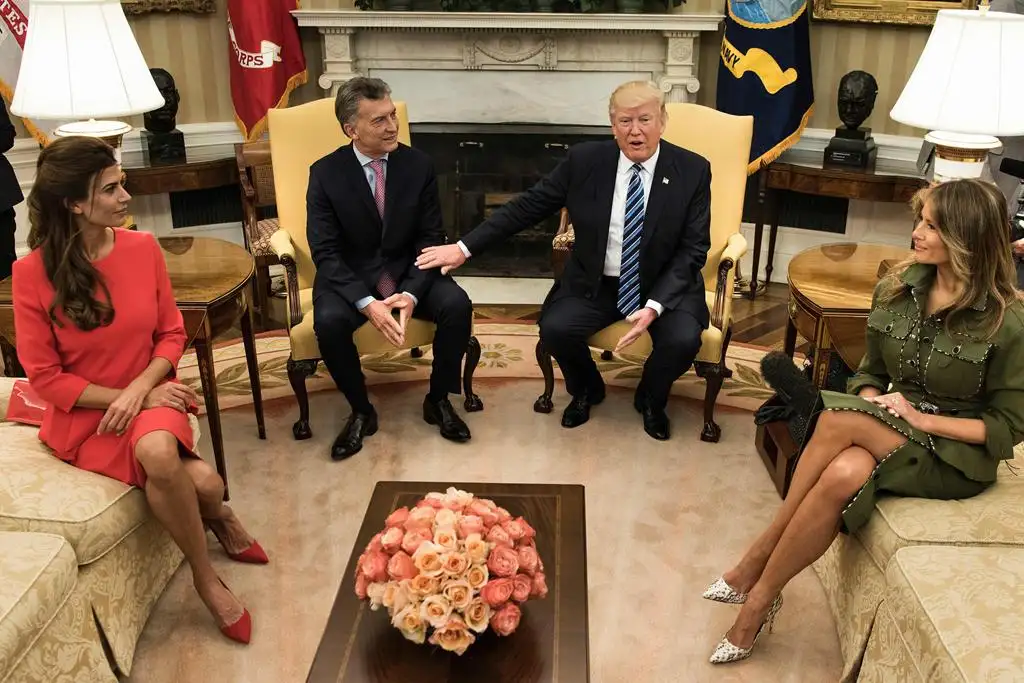 Macri y Trump se mostraron en sintonía 