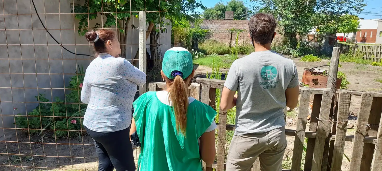 Dengue: se realizaron acciones de descacharrado en Santa Rita