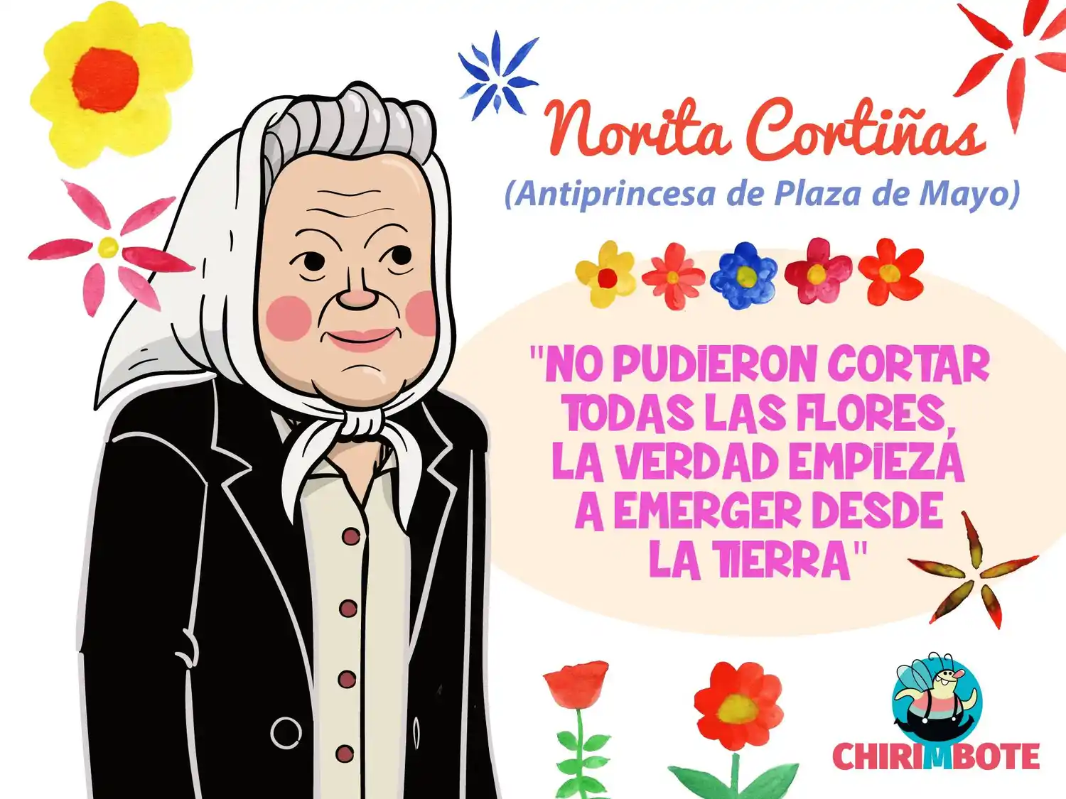 Presentan la colección Antiprincesas dedicada a Madres de Plaza de Mayo