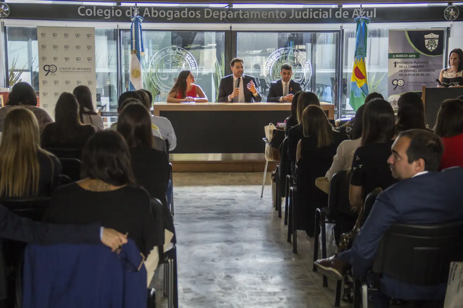 Azul fue sede del primer Plenario de  Jóvenes Abogados de la Provincia