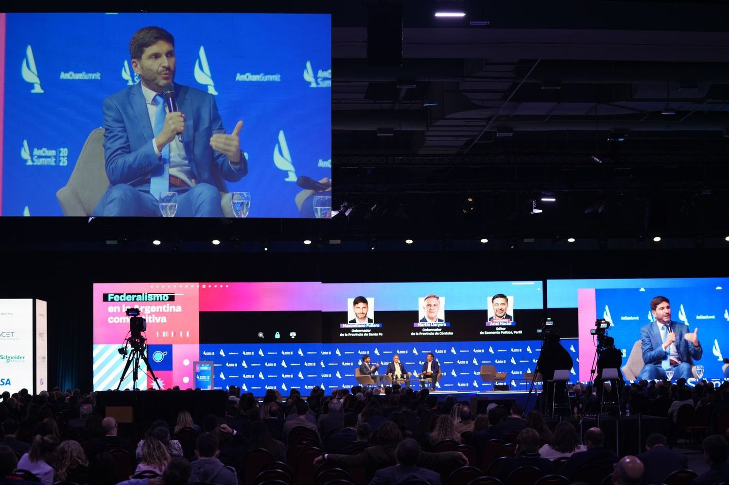 Pullaro: "Hace dos años atrás, cada $100 que aportábamos, a nuestra provincia le volvían $57, ahora están volviendo $49"