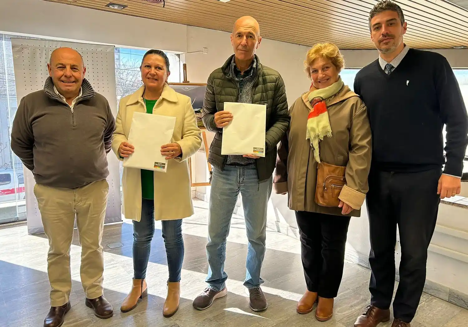 El Banco Credicoop entregó dos nuevos Premios Institucionales