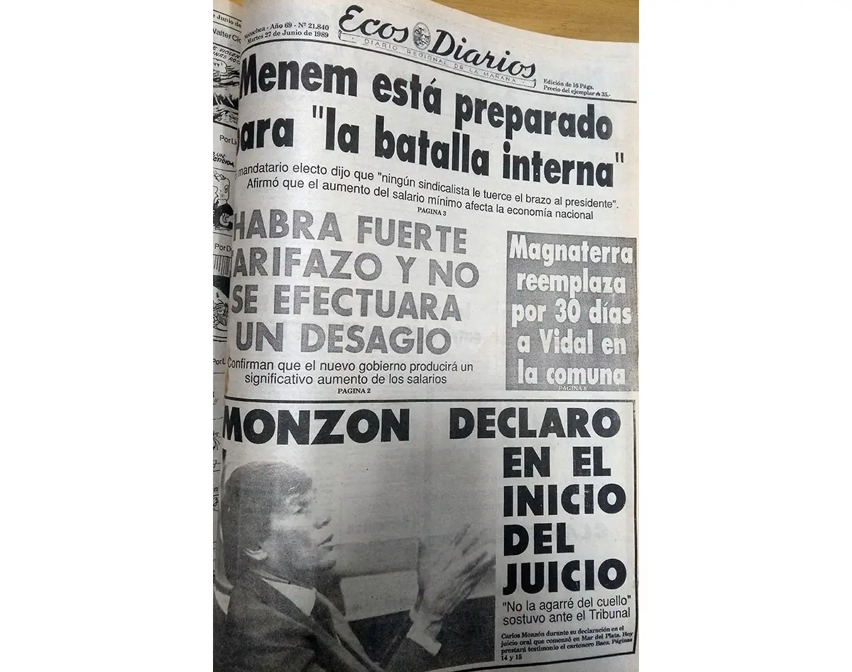 Martes 27 de junio de 1989