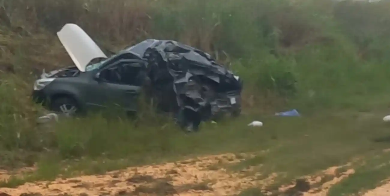 En la madrugada, un hombre murió en un fatal accidente entre un camión y un auto en Circunvalación Oeste