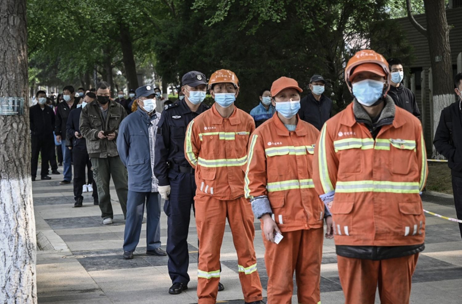 China confinó la zona alrededor de la mayor fábrica mundial de teléfonos iPhone