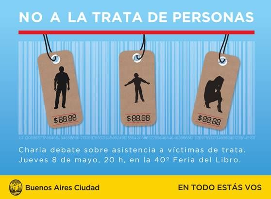 Feria del Libro: Debate sobre la Trata de Personas