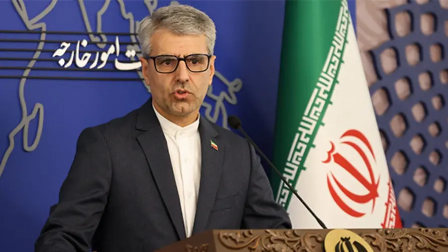 El  vocero del Ministerio de Relaciones Exteriores iraní, Esmaeil Baghaei