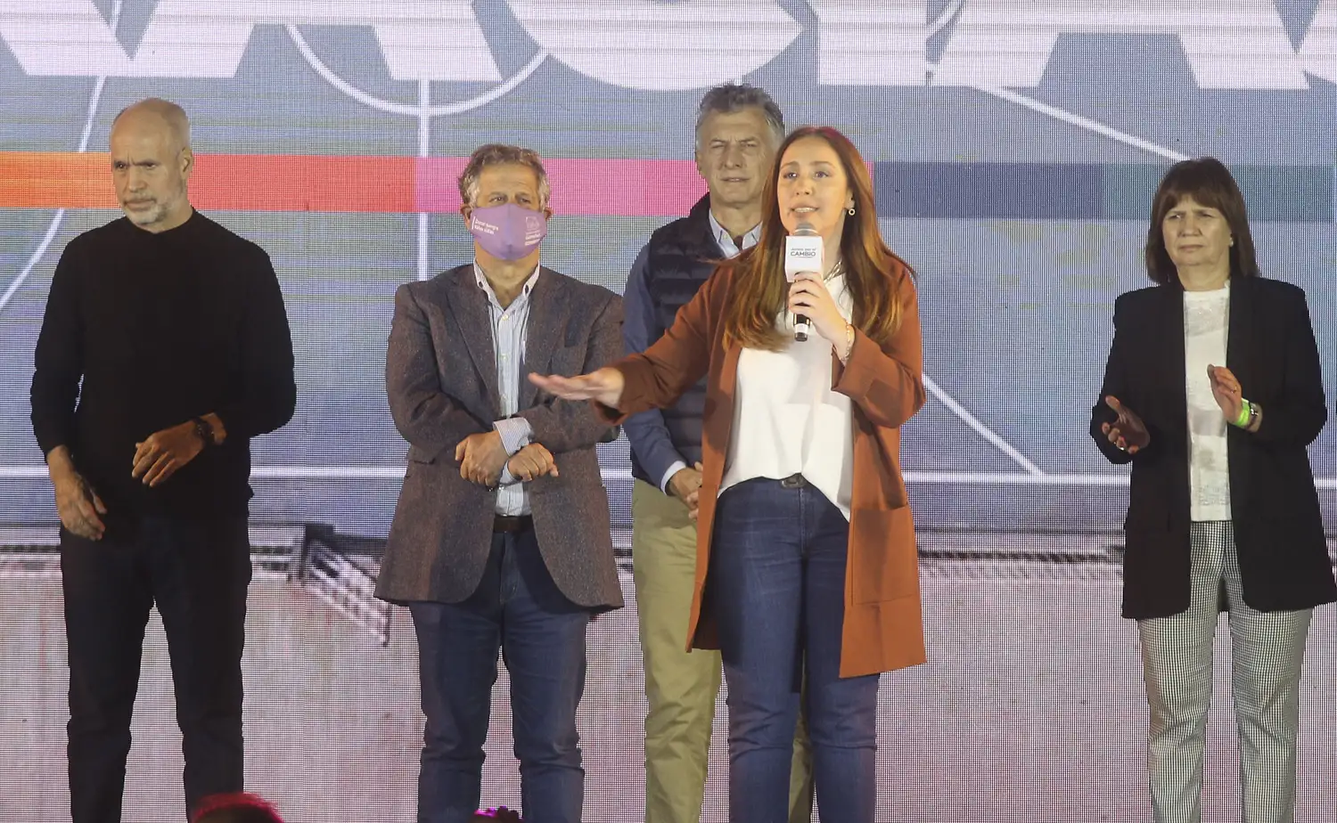 María Eugenia Vidal, candidata a diputada nacional por la Ciudad de Juntos por el Cambio.