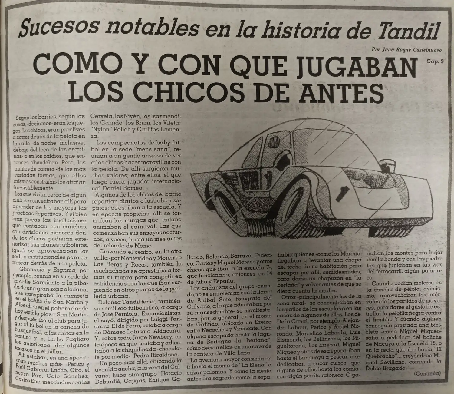 ¿Cómo y con qué jugaban los chicos de antes? - Cap. 3