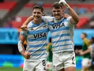 Los Pumas 7's golearon a Estados Unidos y avanzaron a cuartos de final en Hong Kong