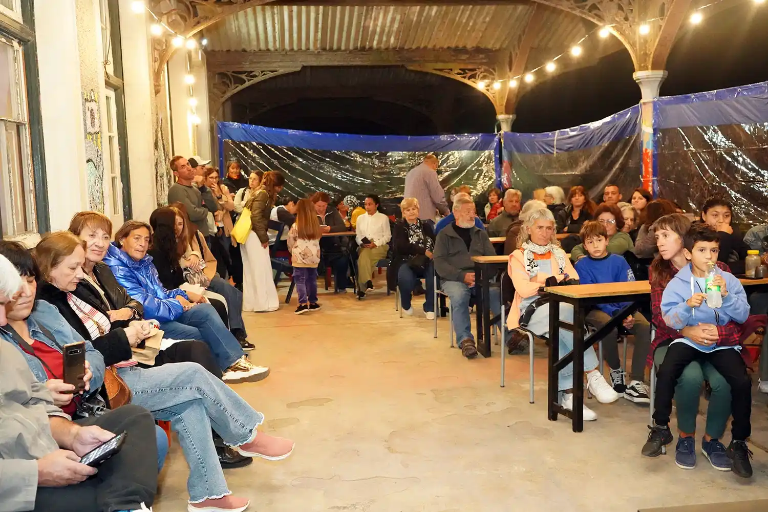 Buen asistencia. Contó anoche el lanzamiento del ciclo lectivo