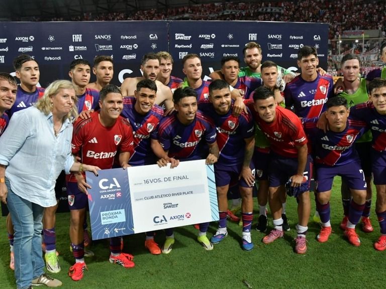 Sufrido triunfo de River por 1 a 0 para avanzar a los 16avos. de final de la Copa .Foto: Copa Arg,