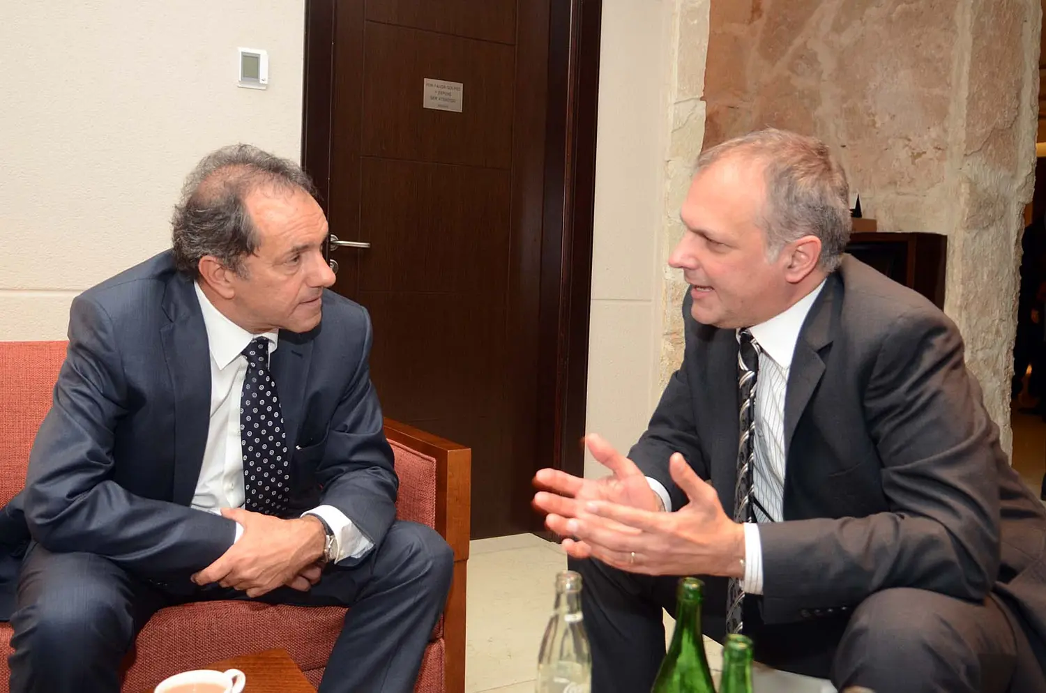 Elecciones 2015: Scioli recibe al Gobernador Buzzi