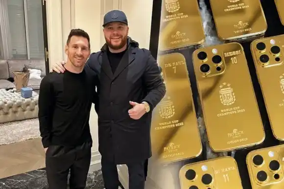 Messi y un regalo a sus compañeros mundialistas