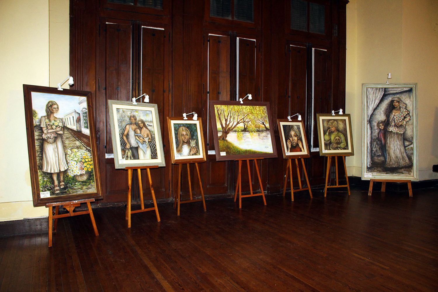 Club Social: Muestra de Pinturas “Momentos”, de Marta Líbano