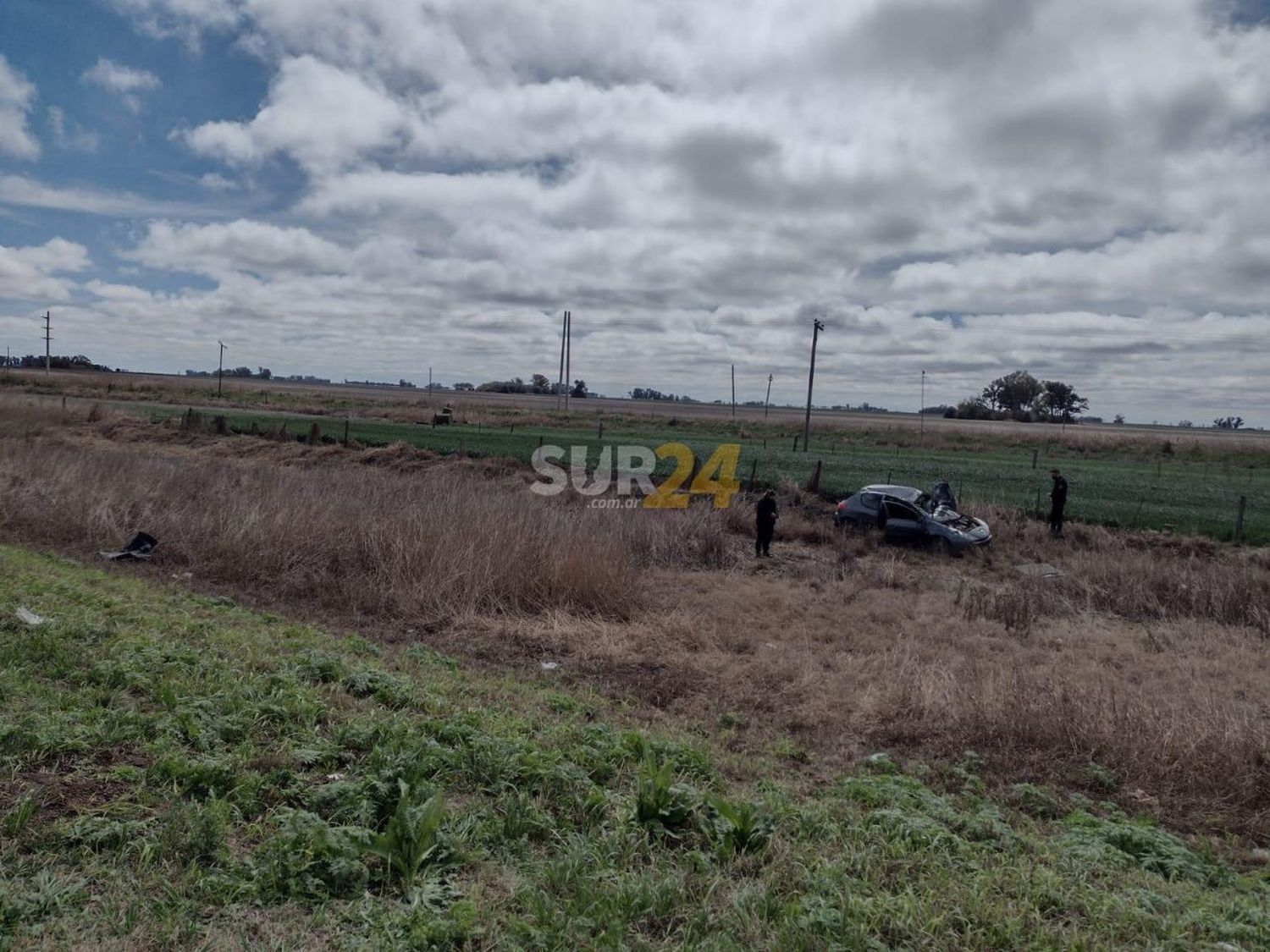 Accidente fatal en ruta 93: falleció una mujer de Venado Tuerto